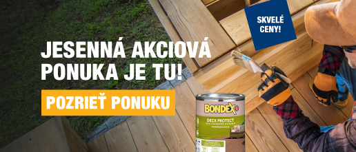 Banner Jesenná akciová ponuka a tlačidlo s výzvou na akciu